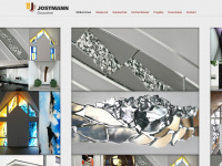 jostmann-glasmalerei.de Webseite Vorschau