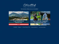 schindlhof.at Webseite Vorschau