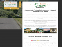 residenzetoscane.com Webseite Vorschau