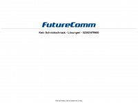 futurecomm.de Webseite Vorschau