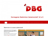dbg62.de Webseite Vorschau
