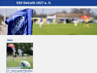 ssv-delrath.de Webseite Vorschau