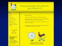 selde-bloemche.de Webseite Vorschau