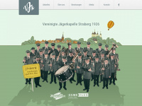 jaegerkapelle-straberg.de Webseite Vorschau