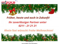 rhein-taxi.de Webseite Vorschau