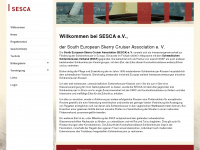 sesca-online.eu Webseite Vorschau