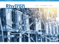 rhytron.de Webseite Vorschau