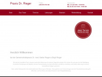 rieger-dr.de Webseite Vorschau