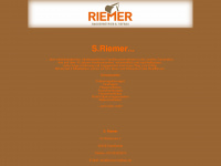 riemer-tiefbau.de Webseite Vorschau