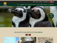 zoo-magdeburg.de Webseite Vorschau