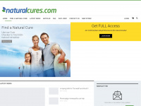 naturalcures.com Webseite Vorschau