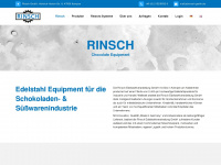 rinsch-gmbh.de Webseite Vorschau