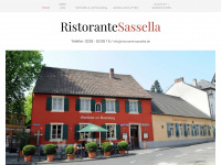 ristorante-sassella.de Webseite Vorschau