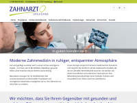 urs-kuehne-zahnarzt.de Webseite Vorschau