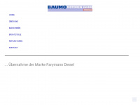 baumo-motoren.de Webseite Vorschau