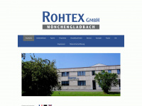 rohtex.com Webseite Vorschau