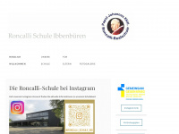 roncalli-realschule.de Webseite Vorschau