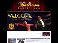 ballroomdancers.com Webseite Vorschau