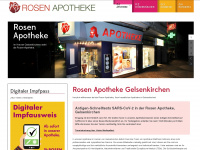 rosen-apoge.de Webseite Vorschau