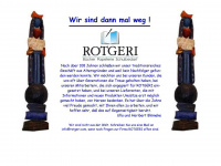 rotgeri.com Webseite Vorschau