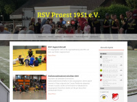 rsv-praest.de Webseite Vorschau