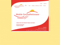 mobile-gesundheitsoase.de Webseite Vorschau