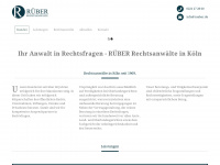 rueber.de Webseite Vorschau