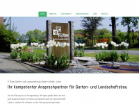rueter-landschaftsbau.de Webseite Vorschau
