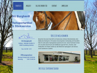 nu-burghardt.de Webseite Vorschau