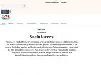 sacla.de Webseite Vorschau