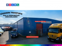 saegewerk-transporte.de Webseite Vorschau