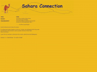 saharaconnection.de Webseite Vorschau