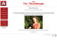 tierphysiotherapie-harz.de Webseite Vorschau