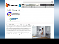 sanitaertechnik-sommer.de Webseite Vorschau