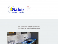 sanitaer-naber.de Webseite Vorschau