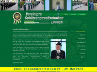 vereinigte-schuetzen-linnich.de Webseite Vorschau