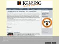 kolping-neuhaus.de Webseite Vorschau