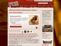 sansanne-mango.de Webseite Vorschau