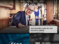 saul.de Webseite Vorschau