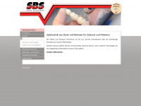 sbs-dental-technik.de Webseite Vorschau
