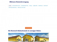 eisstoecke-widmann.at Webseite Vorschau
