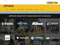 optron.com Webseite Vorschau
