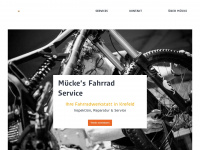fahrrad-muecke.de Webseite Vorschau