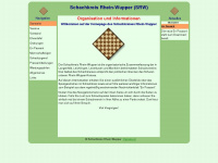 schachkreis-rhein-wupper.de Webseite Vorschau