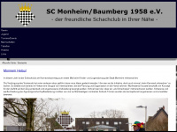 scbaumberg.de Webseite Vorschau