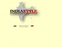 indiastyle.de Webseite Vorschau
