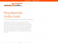 schiffer-gmbh.com Webseite Vorschau