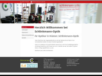 schlinkmann-optik.de Webseite Vorschau