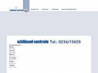 schluessel-zentrale-bochum.de Webseite Vorschau