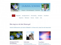 carinaschenk.de Webseite Vorschau